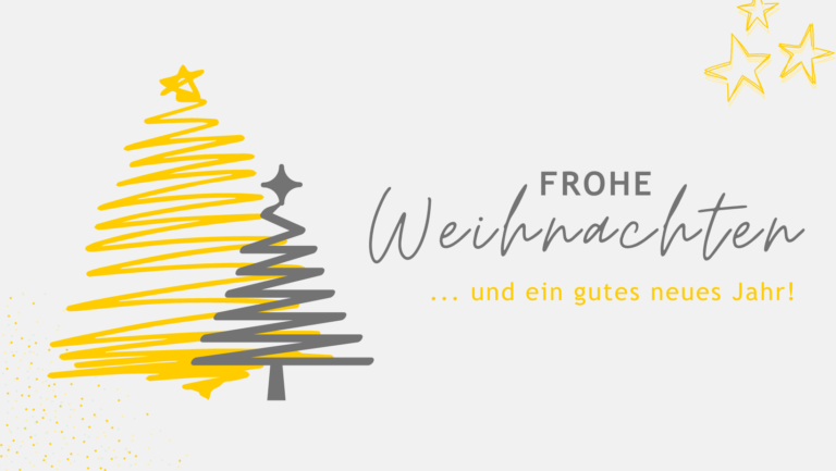 Das Klinikum am Weissenhof wünscht allen Mitarbeitenden frohe Weihnachten.